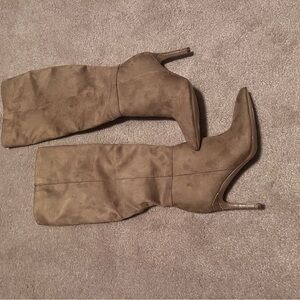 Nine West Tan Women's Suede Boots